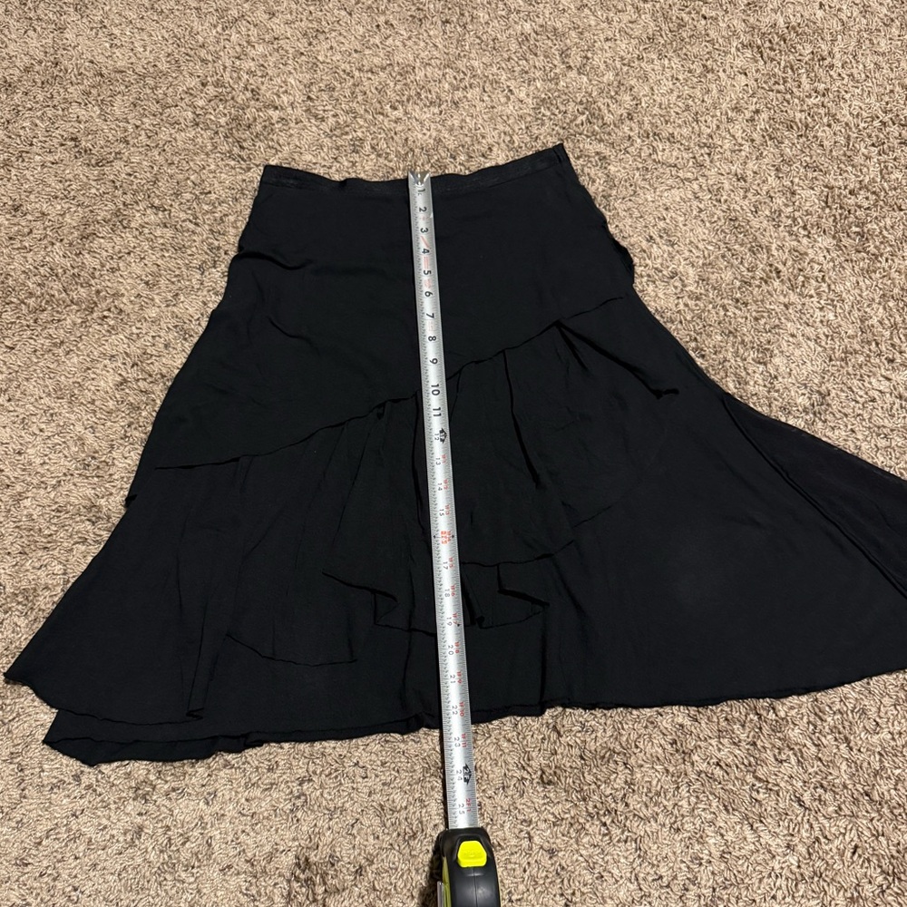 Free People Black Asymmetrical Skirt - Picture 8 of 9